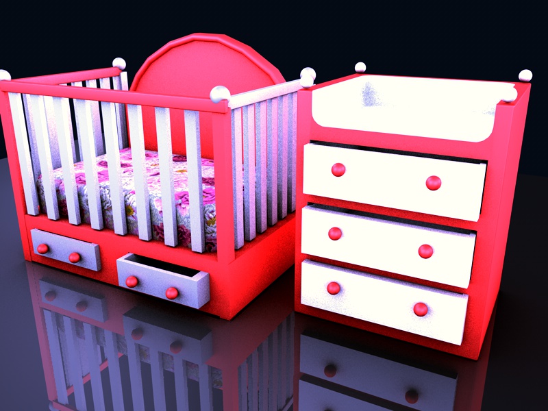 baby-s-bed-mab-婴儿房套装